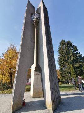 Polaganje vencev pri spomeniku, foto A Janezic (5)